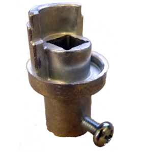 Toc Entrée CARRE 8 pour treuil Conipact C163A1Couple ConiqueZURFLUH-FELLER