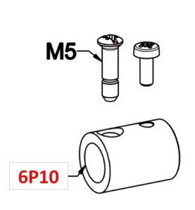 Manchon Adaptateur 6PANS 10 C800BCouple ConiqueZURFLUH-FELLER