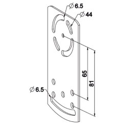 Plaque Secteur pour couples coniques et conipact