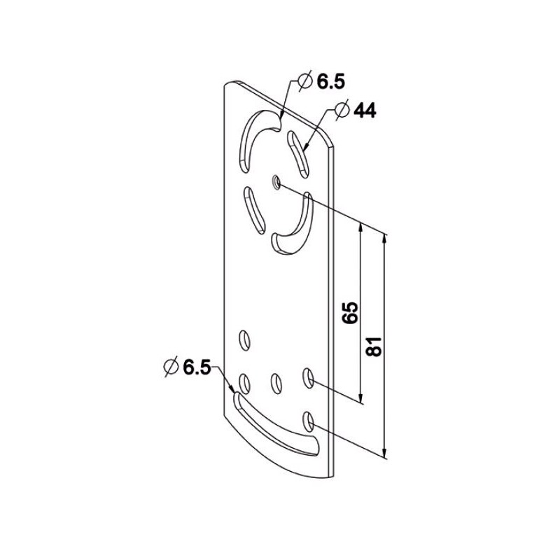 Plaque Secteur pour couples coniques et conipact C505Couple ConiqueZURFLUH-FELLER