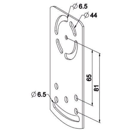 Plaque Secteur pour couples coniques et conipact