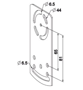 Plaque Secteur pour couples coniques et conipact C505Couple ConiqueZURFLUH-FELLER