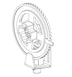 Couronne pour Treuil couple Conique 1:5 FC Diamètre 150 mm ET08000Couple ConiqueDEPRAT