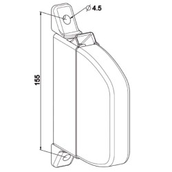 ENROULEUR ALUTOILE BLANC-G319
