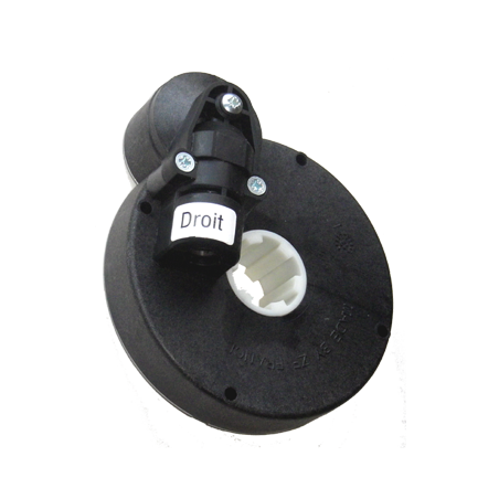 Treuil à sortie Latérale DROITE 1:7 6P7-Crabot ZF 22/27 C299ASortie LatéraleZURFLUH-FELLER