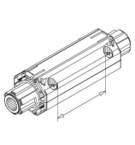Embout DÉBRAYABLE OCTO 40- Crabot 18/22 T1025Octogonal 40DEPRAT