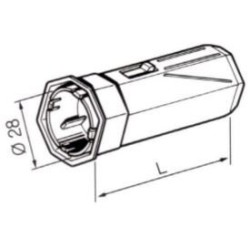 Embout OCTO 40-Poulie Mini