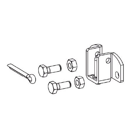 Support Embout - Coussinet + Vis+Goupille