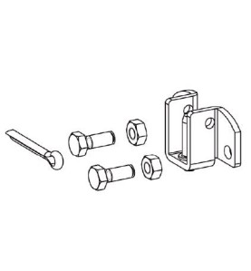 Support Embout - Coussinet + Vis+Goupille B104AEmbouts d'axeZURFLUH-FELLER