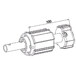 Embout polyvalent ZF54 -Tube D 16mm