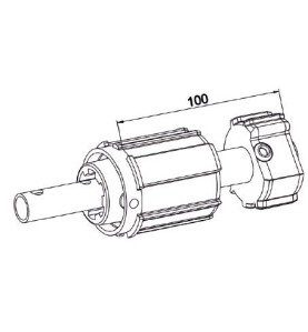 Embout polyvalent ZF54 -Tube D 16mm A850BRond ZF 54ZURFLUH-FELLER