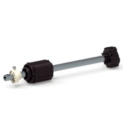 Embout télescopique ZF54-Tube D16-Lgr 120-170 mm A850CRond ZF 54ZURFLUH-FELLER