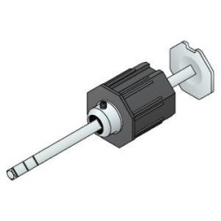 Embout OCTO 60 Télescopique -Pivot carré de 10 mm 2003394Octogonal 60SIMU-ACCESSOIRES