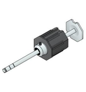 Embout OCTO 60 Télescopique -Pivot carré de 10 mm 2003394Octogonal 60SIMU-ACCESSOIRES