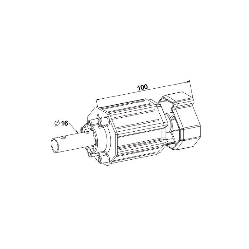 Tandem OCTO 60 -Coté manœuvre A458Octogonal 60ZURFLUH-FELLER