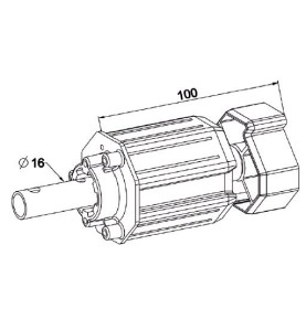 Tandem OCTO 60 -Coté manœuvre A458Octogonal 60ZURFLUH-FELLER