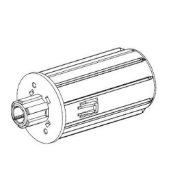 Embout OCTO 60-Crabot Male 18/22-Alésage d12 mm T1049H10Octogonal 60DEPRAT