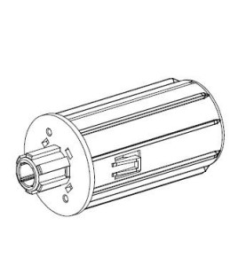 Embout OCTO 60-Crabot Male 18/22-Alésage d12 mm T1049H10Octogonal 60DEPRAT