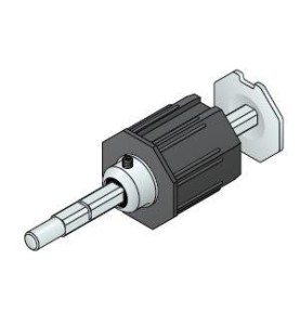 Embout Télescopique OCTO 60-Pivot D12 mm-L 200mm 2003389Octogonal 60SIMU-ACCESSOIRES