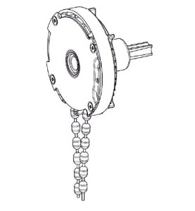 TREUIL CHAÎNETTE DÉBRAYAGE - C401B C401BChainette-CordonZURFLUH-FELLER