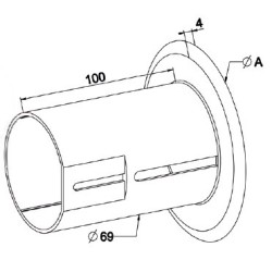Flasque Diamètre 160 mm OCTO 60 et ZF 64