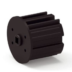 Embout ZF 64 Longueur 50 mm -Carré NON Débouchant 8 mm A299Rond ZF 64ZURFLUH-FELLER