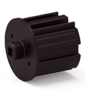 Embout ZF 64 -Carré Débouchant 8 mm-Téton D18 A300ARond ZF 64ZURFLUH-FELLER