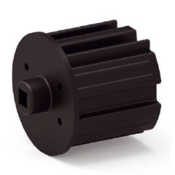 Embout ZF 64 -Carré Débouchant 10 mm-Téton D18 A300CRond ZF 64ZURFLUH-FELLER