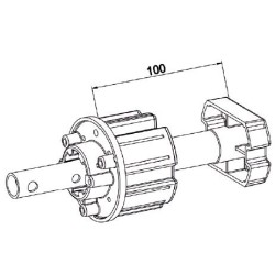 Tandem ZF 64 -Crabot Male 22/27 ZF-D 16-Cote Treuil