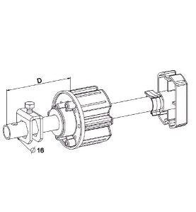 Tandem Télescopique ZF 64 - 170-270-D16 Cote Treuil A294Rond ZF 64ZURFLUH-FELLER