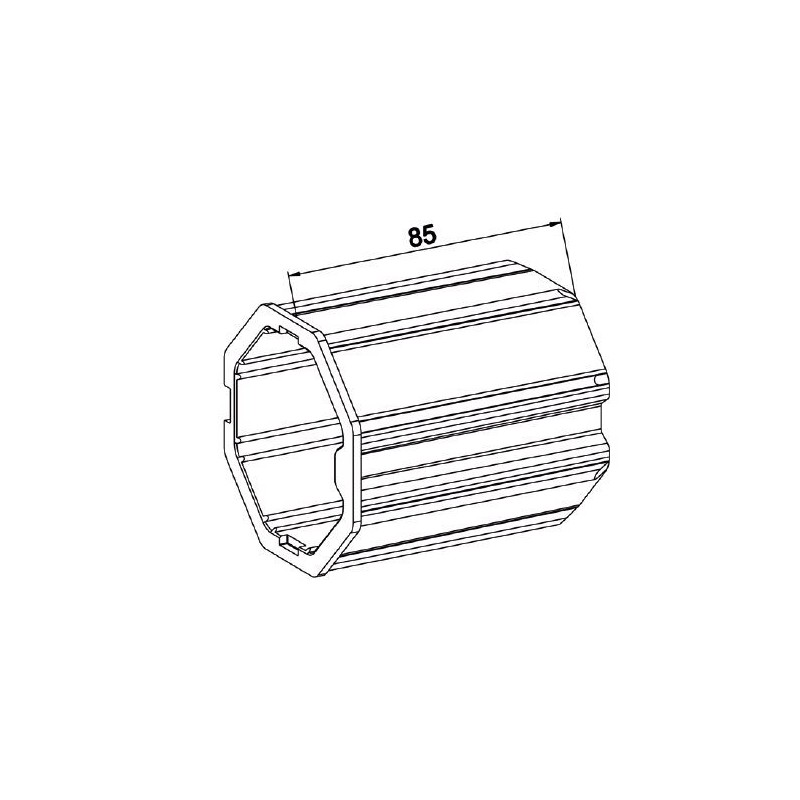 Manchon Réducteur OCTO 70-OCTO 60 A482Octogonal 70ZURFLUH-FELLER