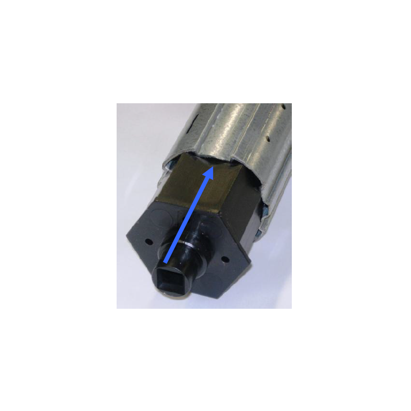 Embout HEXA 50 -D 17 -Carré 8 mm BBEMBH50FHexagonal 50 -bubBubendorff-Acces.