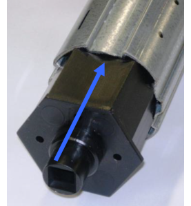 Embout HEXA 50 -D 17 -Carré 8 mm BBEMBH50FHexagonal 50 -bubBubendorff-Acces.