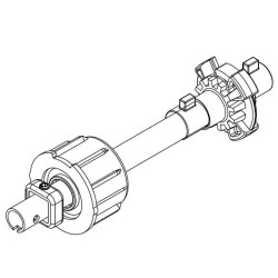 Tandem Télescopique DP53 - R16-LG 220 mm 2037-TCRond DP 53DEPRAT