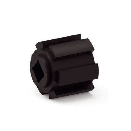 Moyeu Crabot male 22/27 ZF-Trou Carré de 10 mm débouchant A617BRoulement et SupportZURFLUH-FELLER