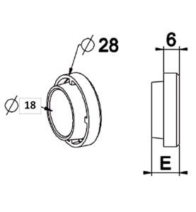 Coussinet palier Diamètre 28/12 mm B131BRoulement et SupportZURFLUH-FELLER
