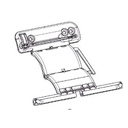 Attache Rigide- 3 MAILLONS-lame de 8 mm-Tube ZF H892MLame de 8 mmZURFLUH-FELLER