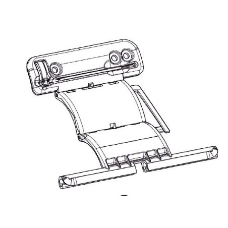Attache Rigide- 3 MAILLONS-lame de 8 mm-Tube ZF H892MLame de 8 mmZURFLUH-FELLER