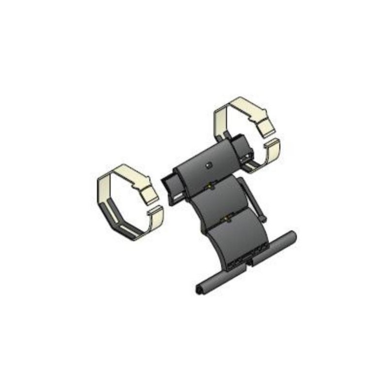 Kit Bague + Attache Rigide - 2 MAILLONS-lame de 8 mm-Tube OCTO 60 2007032Lame de 8 mmSIMU-ACCESSOIRES