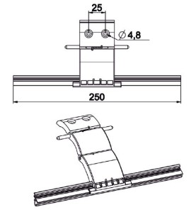Verrou BLOCKSUR - 1 MAILLONS -lame de 14 mm H856Lame de 14 mmZURFLUH-FELLER