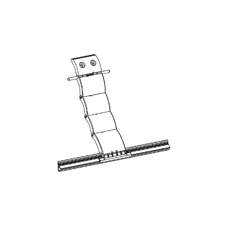 Verrou BLOCKSUR - 4 MAILLONS -lame de 14 mm H820Lame de 14 mmZURFLUH-FELLER