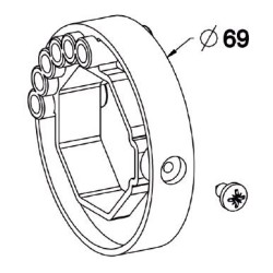 Bague de verrou Automatique Tube Octo 40 /D69 mm .