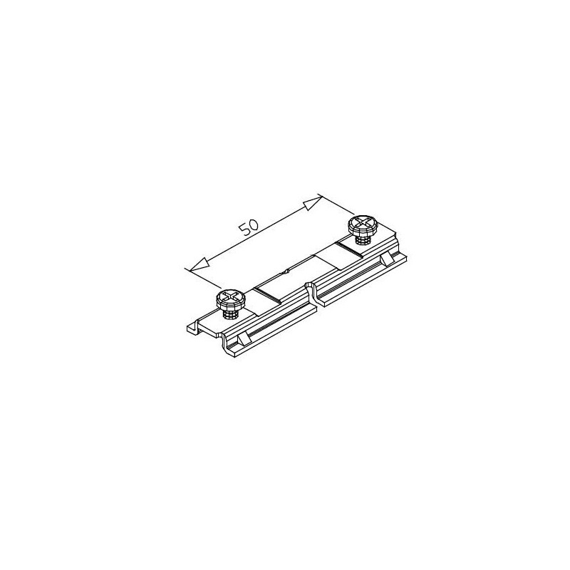 Barrette Écrou Fixation DVA pour tube DP 89 D10189G00Attaches TablierDEPRAT