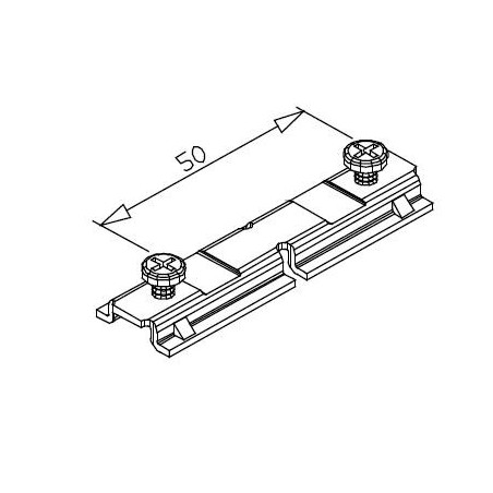 Barrette Écrou Fixation DVA pour tube DP 89 D10189G00Attaches TablierDEPRAT