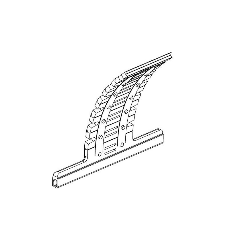 DVA : Dispositif Verrouillage Automatique-5 ELEMENTS D1151Lame de 8 mmDEPRAT