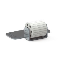 Galet Anti-flexion-80 x25 H 320-semelle Alu G254Guides tablierZURFLUH-FELLER