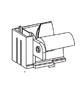 Tulipes GAUCHE TRADI-EXPRESS ZF-Blanche pour lame de 8 mm B734C1Lame de 8 mmZURFLUH-FELLER