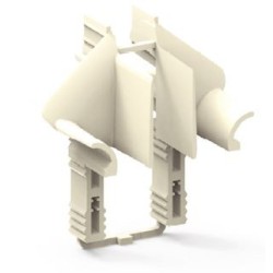 Paire de tulipes ALURENO ZF-Blanche pour lame de 8 mm L440ALame de 8 mmZURFLUH-FELLER