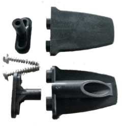 Paire de Butées 45 mm Bubendorff Noire 232004Accessoires lame finaleBubendorff-Acces.