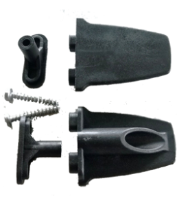 Paire de Butées 45 mm Bubendorff Noire 232004Accessoires lame finaleBubendorff-Acces.